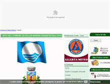 Tablet Screenshot of comune.selliamarina.cz.it